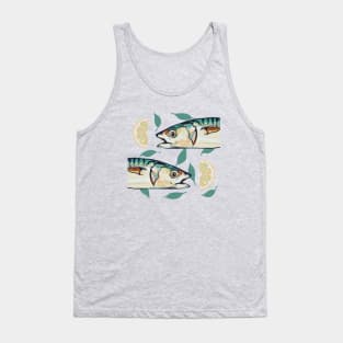 Mackerels with lemon Tank Top